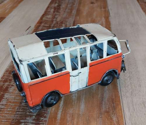 Handmade Tin VW Bus